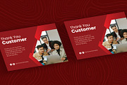 Hyfort Studio - Thank You Card, a Card Template by Esensifiksi.studio (Thumbnail 2 of 3)