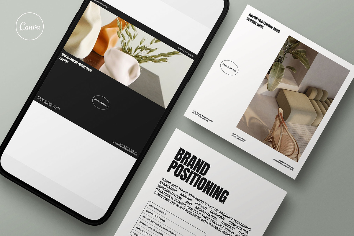 Social Media Branding Coach Posts, a Social Media Template by Moscovita Studio (Photo 15 of 43)