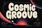 Space Pop – Bold Retro Display Font, a Slab Serif Font by Wow Magic (Thumbnail 3 of 4)