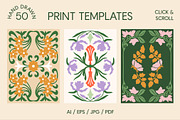 Art Nouveau Vector Poster Creator, an Object Graphic by ArtFM (Thumbnail 6 of 15)