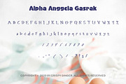 Alpha Anggela - 18 Font styles, a Script Font by Gblack Id (Thumbnail 7 of 13)