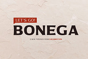 Bonega, a Serif Font by Locomotype (Thumbnail 1 of 8)