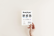 Scan to pay QR code Canva Template, a Flyer Template by Hellohastore (Thumbnail 2 of 7)