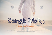 Raulaih - Arabic Style Font, a Script Font by trabaskriya (Thumbnail 3 of 7)