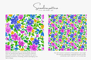 Vibrant floral seamless pattern jpeg, a Pattern Graphic by Pink Studio Art (Thumbnail 2 of 5)