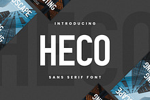 Heco - Condensed Sans Serif Fonts