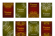 Set of 8 cards with Mandalas,Vector, a Graphic by Iryna Danyliuk (Thumbnail 2 of 2)
