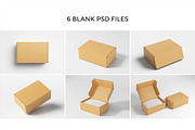 Mailer Box Mockup, a Packaging Mockup by graphicpages (Thumbnail 2 of 9)