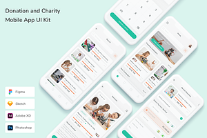 Donation And Charity App UI Kit