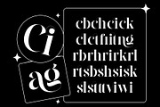Cilager - Modern Serif Typeface, a Serif Font by Graptail (Thumbnail 11 of 14)