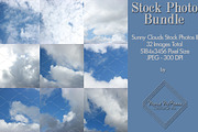 Sunny Clouds Stock Bundle II, a Nature Photo by MarieMcKennaDesigns (Thumbnail 1 of 2)