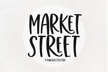 Market Street | Fun Handwritten Font