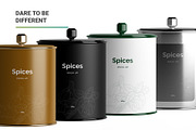 Spices Jar Mockup, a Packaging Mockup by AY Mock-Ups (Thumbnail 12 of 12)