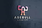 Bull and Letter A Logo, a Branding & Logo Template by Design_Planet (Thumbnail 2 of 2)