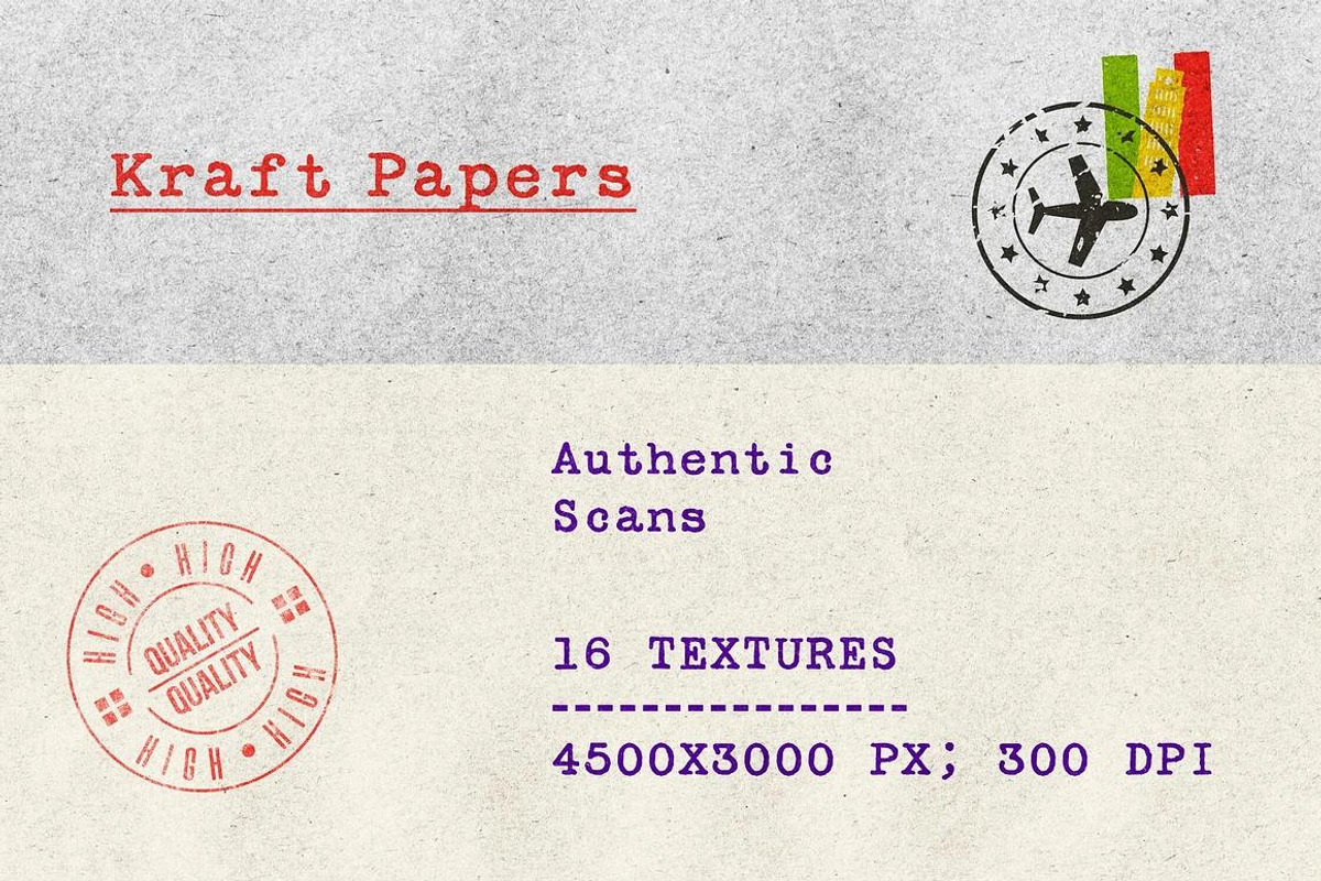 18-in-1 Paper Textures Bundle, a Texture Graphic by pixelbuddha.net (Photo 7 of 21)