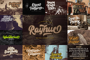 Bold Script Font Bundle Vol 6