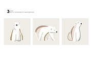 Pattern collection Polar Bear, a Pattern Graphic by Muriel Petitpattern (Thumbnail 6 of 7)