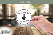 Funny Car Sticker Go Around Peace, an Object Illustration by Willow Paige Farms (Thumbnail 2 of 6)