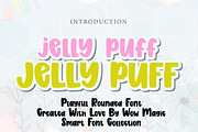 Jelly Puff, a Slab Serif Font by Wow Magic (Thumbnail 1 of 3)