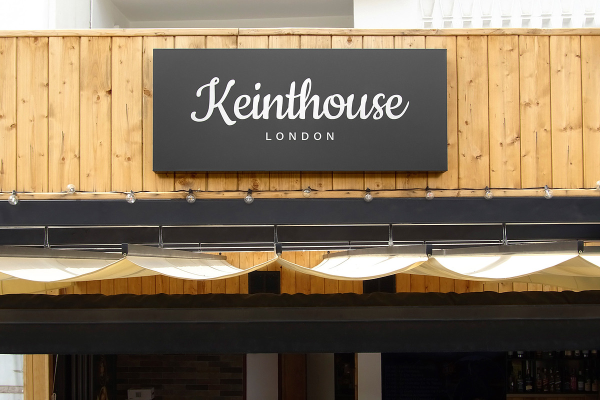 Logo Mockup Wooden Facade 3D Sign, an Advertising Mockup by Asylab (Photo 3 of 5)
