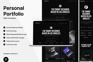 Tommy - Personal Portfolio Website