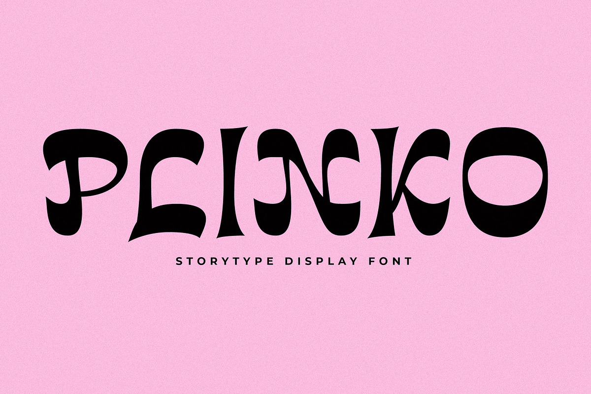 Plinko Display Font, a Serif Font by Storytype Studio (Photo 1 of 15)