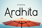 Ardhita, a Sans Serif Font by TokoPress (Thumbnail 1 of 10)