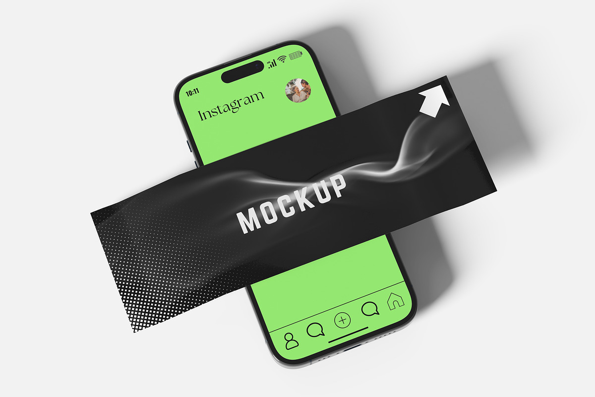 Instagram Carousel Mockup, a Product Mockup by safrizalstudio (Photo 4 of 4)