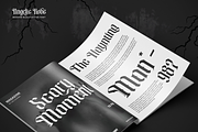 Angelic Robe - Blackletter Font, a Blackletter Font by Pixesia Studio (Thumbnail 6 of 11)