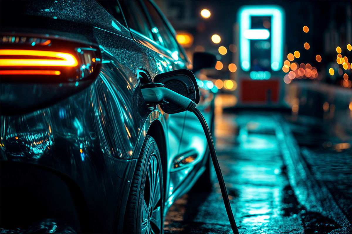 Futuristic EV Charging Photo Pack, a Technology Illustration by StockVerse Creative (Photo 6 of 7)