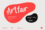 CS Andover Stamp, a Handwritten Font by Craft Supply Co. (Thumbnail 3 of 8)