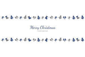 Merry Christmas Minimal Banner, a Templates & Theme by alexdndz