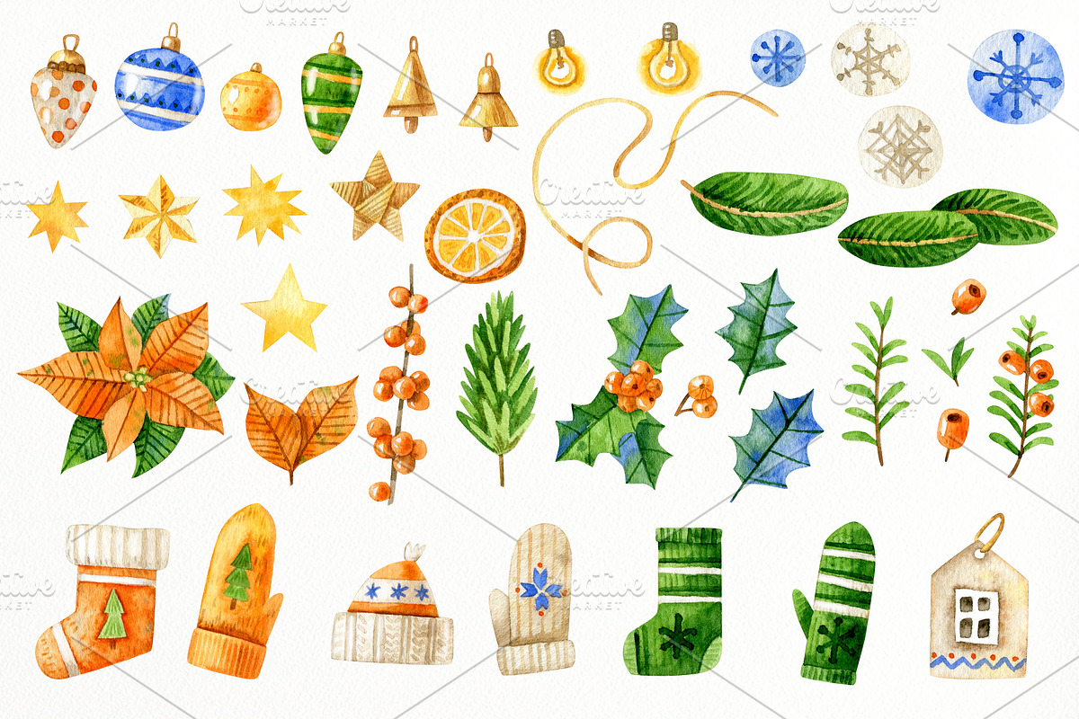 Cute Christmas, an Illustration by babenkoirusa (Photo 4 of 16)