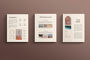 LEMONADE | Media Kit Canva Template, a Print Template by Sierra Creative Studio (Thumbnail 4 of 10)