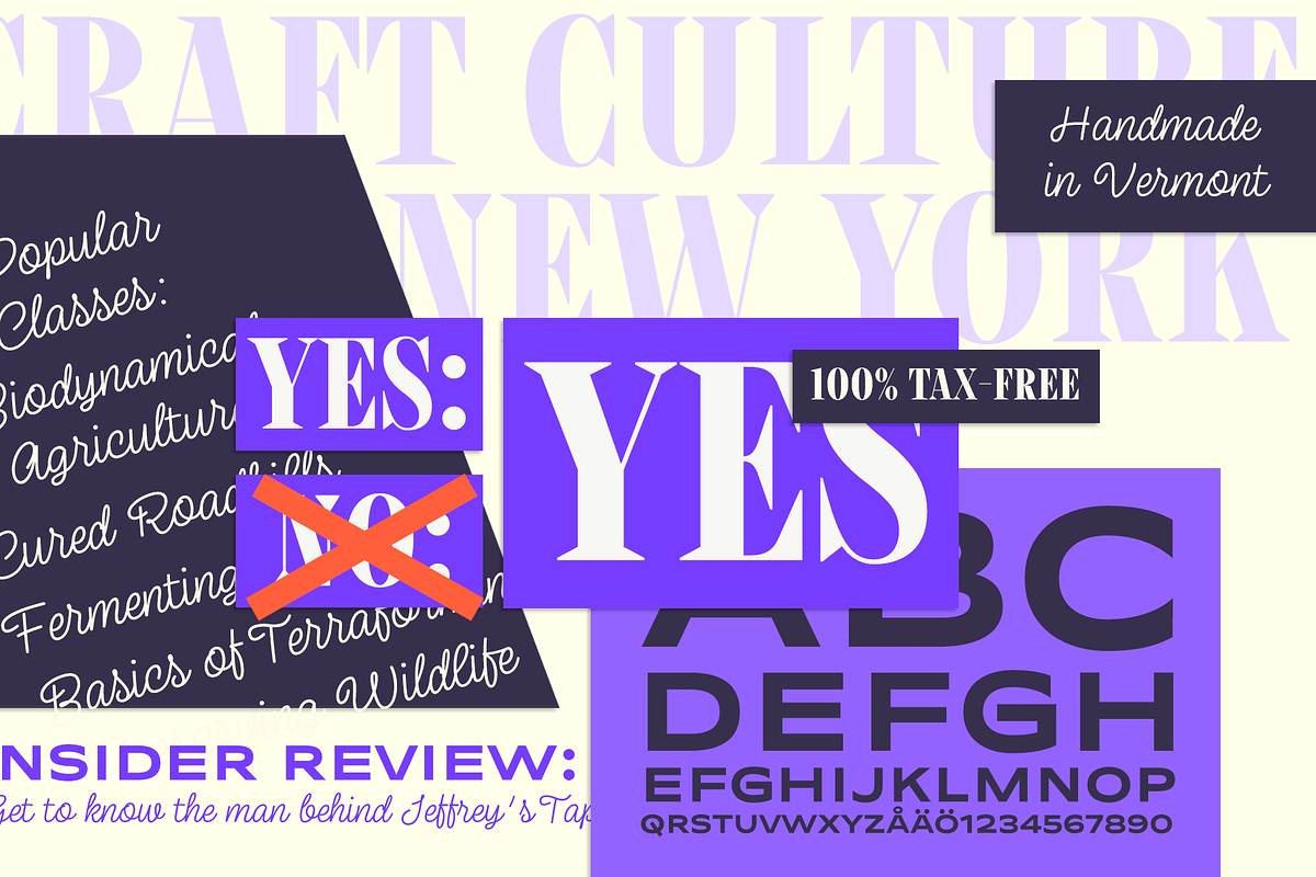 Tapas Font Bundle preview 2