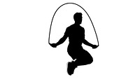 An energetic Jump Rope Silhouette, an Illustration by Amazin_art (Thumbnail 7 of 31)
