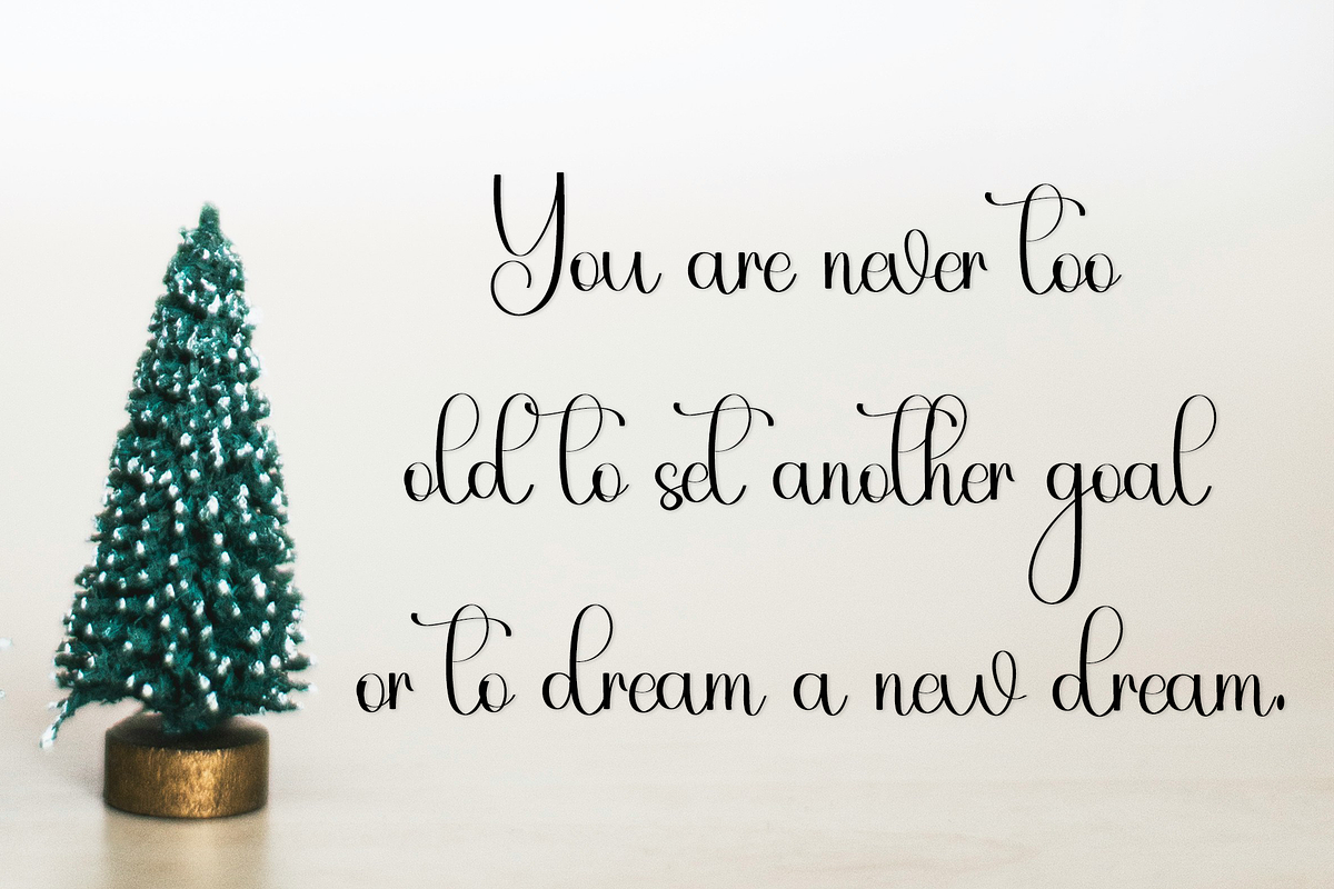 Welcome Christmas, a Handwritten Font by InermediaSTUDIO (Photo 5 of 7)