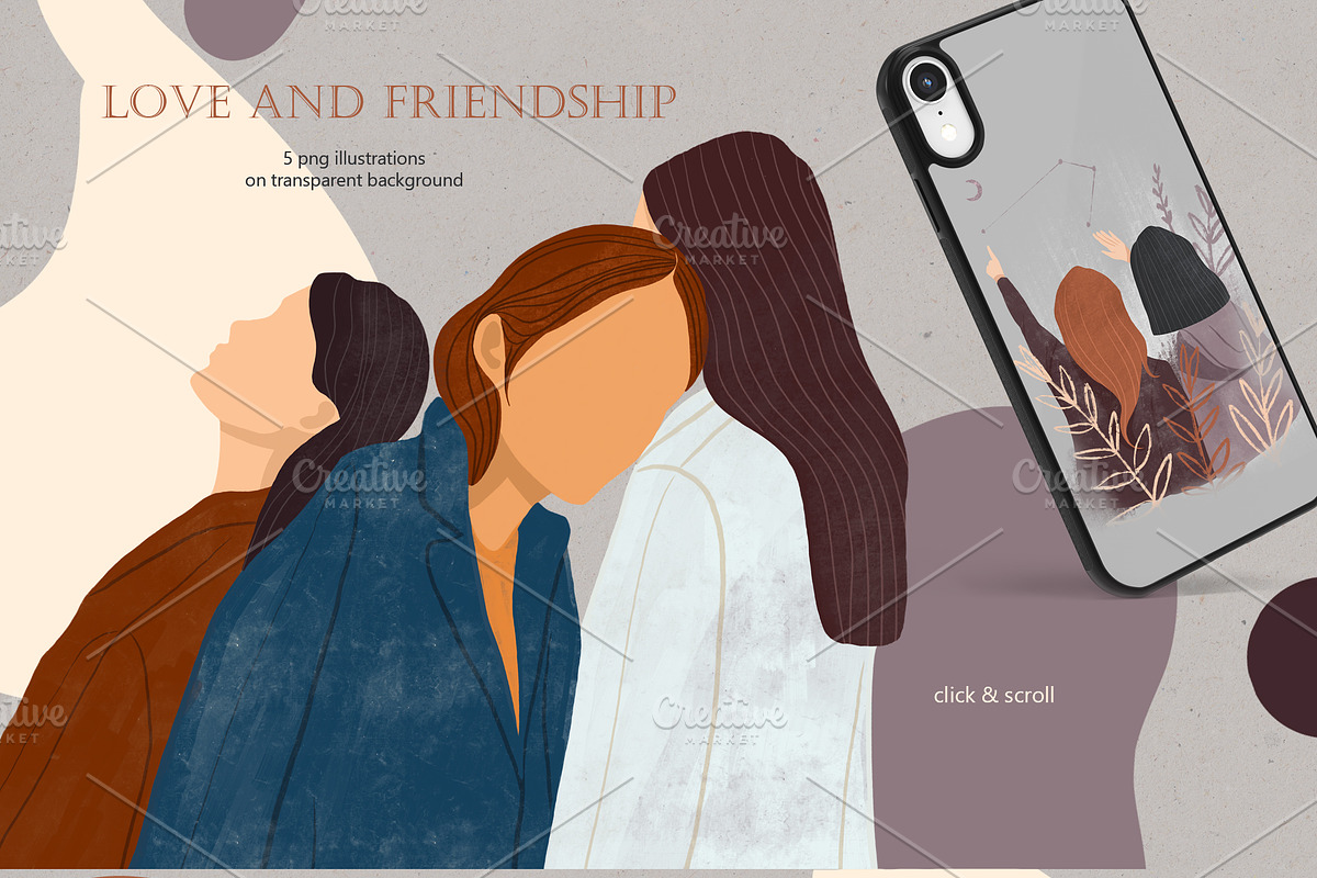 Diverse Beauty, a Decorative Illustration by Scarlet Heath Art (Photo 12 of 19)