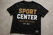 Soccer Lifestyle Font – Bold Vintage, a Slab Serif Font by Limited.studio (Thumbnail 4 of 5)