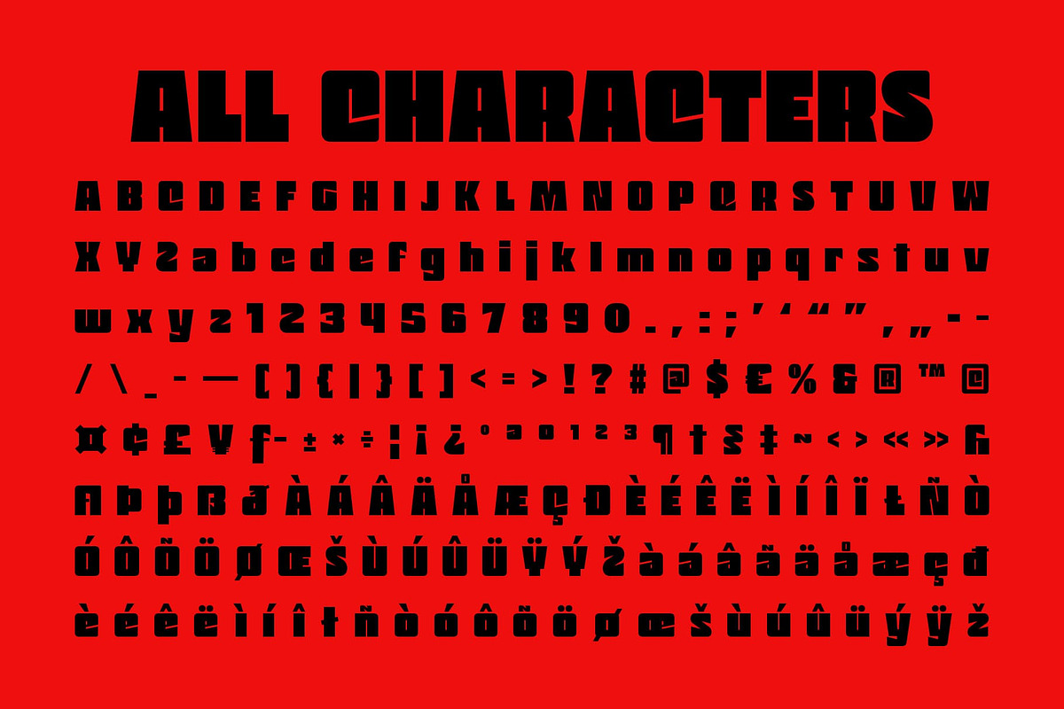 CS Matbold – Modern Thick Font, a Sans Serif Font by Craft Supply Co. (Photo 8 of 8)