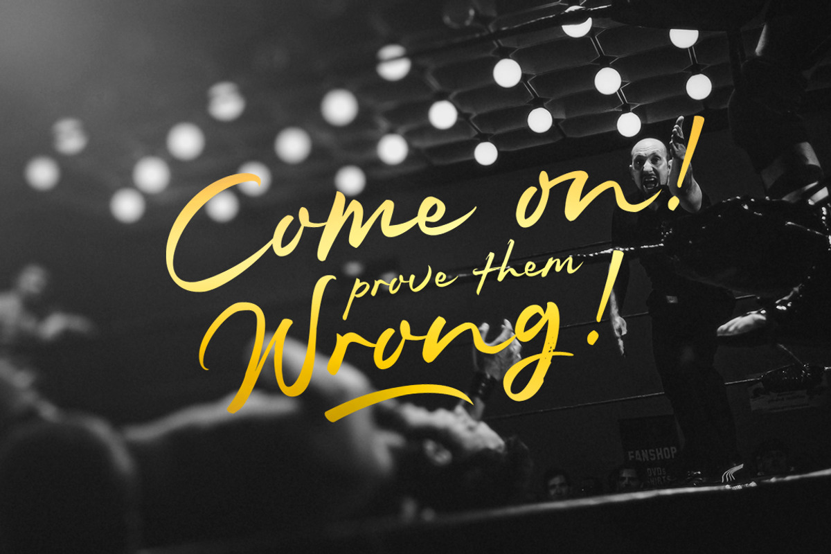 Rephone - Handwriting Lettering Font preview 8