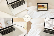 Macbook Laptop Mockup SET, a Mac Mockup by LOPEstudio (Thumbnail 9 of 9)