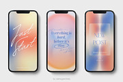 Modern Bright Gradient textures, a Background Graphic by alenaganzhela (Thumbnail 4 of 9)