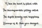 Delight Wedding, a Handwritten Font by InermediaSTUDIO (Thumbnail 7 of 8)