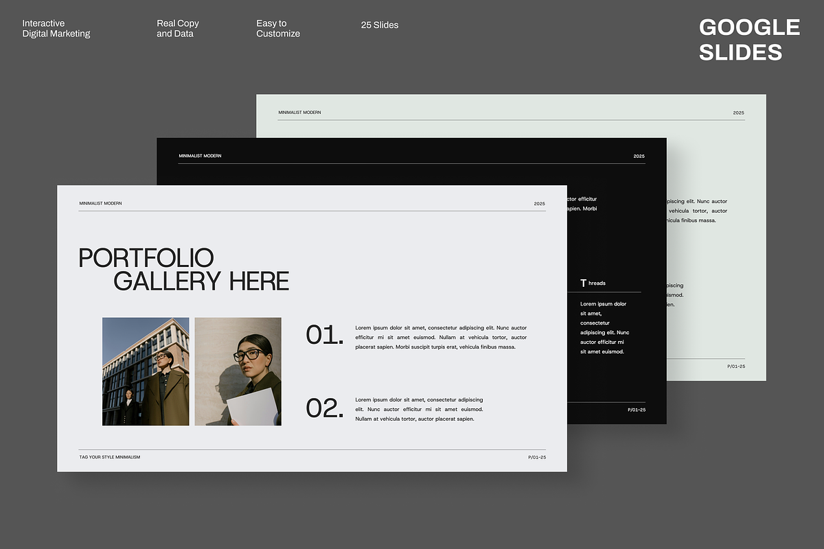QuietImpact - Brand Proposal GSL, a Presentation Template by Dirtytemp Studio (Photo 1 of 7)