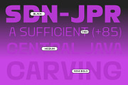 Mizun Typeface, a Sans Serif Font by Khoir (Thumbnail 13 of 14)