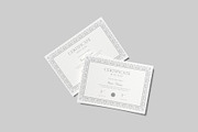 Paper Certificate Mockup, a Stationery Template by Graphiculon (Thumbnail 9 of 11)