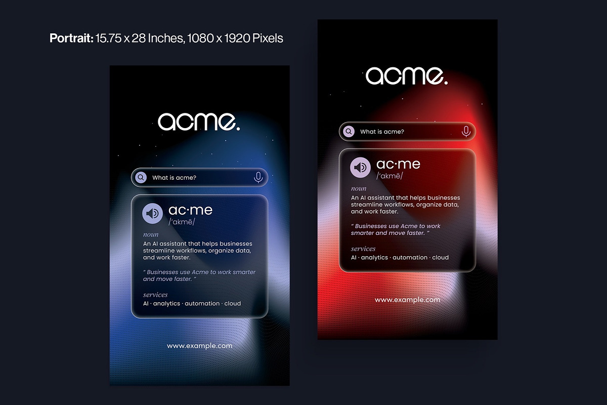 Search Suggestion Ad Concept Templat, a Marketing Template by BrandPacks (Photo 1 of 7)