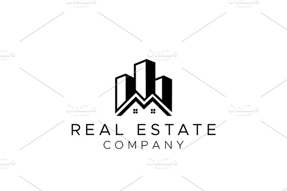 Real Estate Building Logo Design preview 2