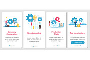 Business model mobile app screens, a Templates & Theme by IMG visuals characters (Thumbnail 3 of 8)